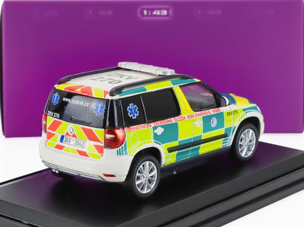 SKODA | YETI SUV FACELIFT (RESTYLING) ZKV 270 AMBULANCE 2013 | 2 TONE GREEN