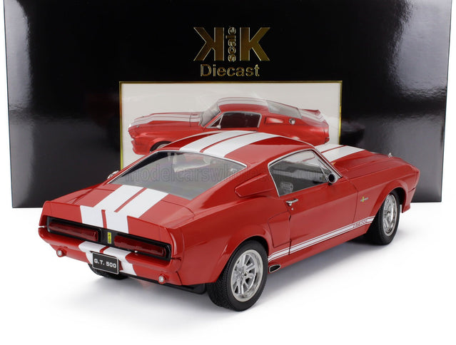 FORD USA | MUSTANG SHELBY GT500 ELEANOR COUPE 1967 | RED WHITE