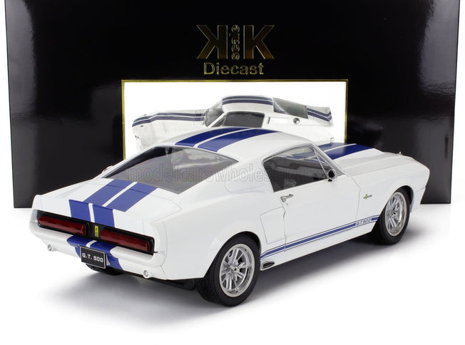 FORD USA | MUSTANG SHELBY GT500 ELEANOR COUPE 1967 | WHITE BLUE