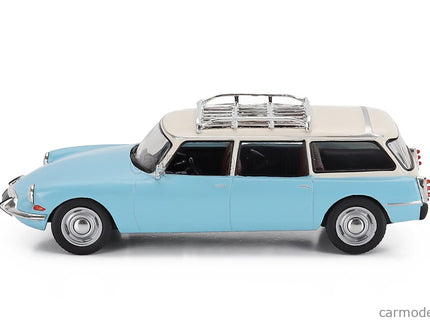 Citroen ID19 Break SW Station Wagon 1960 1:43 IXO Models svetlomodrá biela