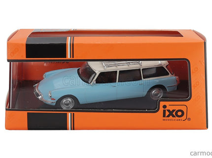 Citroen ID19 Break SW Station Wagon 1960 1:43 IXO Models svetlomodrá biela