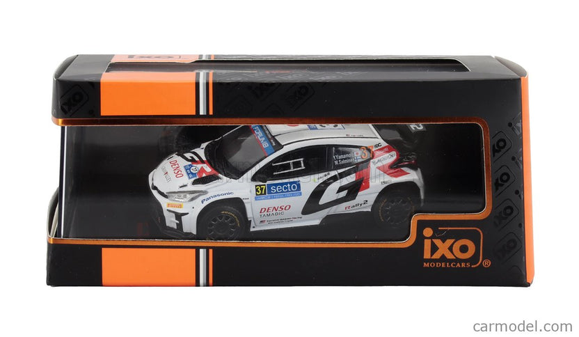 Toyota Yaris GR RALLY1 Team Toyota Gazoo Racing Wrt N°37 Rally Finland 2024 Yuki Yamamoto - Marko Salminen 1:43 IXO Models biela