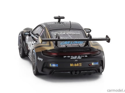 Porsche 911 992 GT3 Cup Team Schumacher Clrt N°12 Víťaz Porsche Cup Monaco 2024 Larry Ten Voorde 1:43 IXO Models čierna zlatá