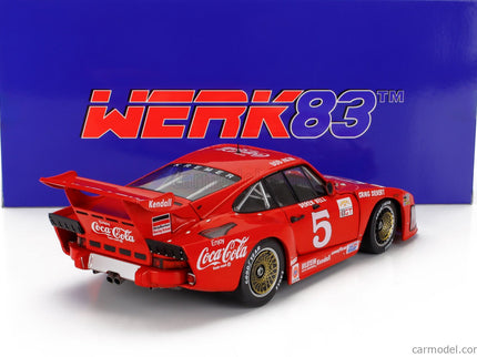 Porsche 935 K3 Team Bob Akin Motor Racing Coca-Cola N°5 2. Miesto 24h Daytona 1981 Bob Akin - Craig Siebert - Derek Bell 1:18 Werk83 červená