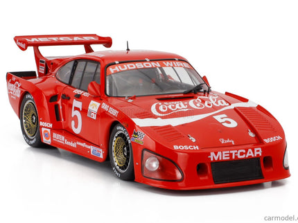 Porsche 935 K3 Team Bob Akin Motor Racing Coca-Cola N°5 2. Miesto 24h Daytona 1981 Bob Akin - Craig Siebert - Derek Bell 1:18 Werk83 červená