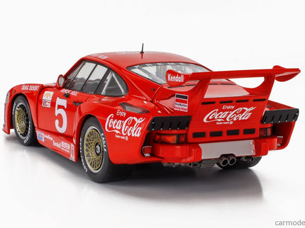 Porsche 935 K3 Team Bob Akin Motor Racing Coca-Cola N°5 2. Miesto 24h Daytona 1981 Bob Akin - Craig Siebert - Derek Bell 1:18 Werk83 červená
