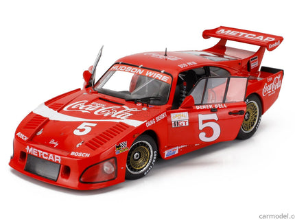 Porsche 935 K3 Team Bob Akin Motor Racing Coca-Cola N°5 2. Miesto 24h Daytona 1981 Bob Akin - Craig Siebert - Derek Bell 1:18 Werk83 červená
