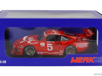 Porsche 935 K3 Team Bob Akin Motor Racing Coca-Cola N°5 2. Miesto 24h Daytona 1981 Bob Akin - Craig Siebert - Derek Bell 1:18 Werk83 červená