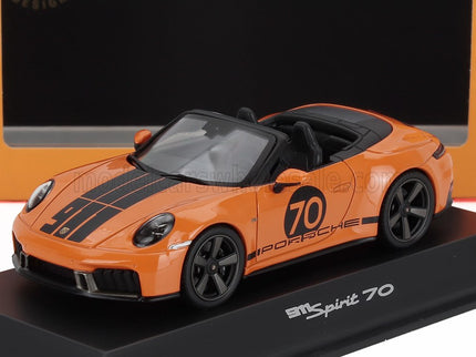 PORSCHE | 911 992 CABRIOLET OPEN SPIRIT 70 2025 | SIGNAL ORANGE BLACK