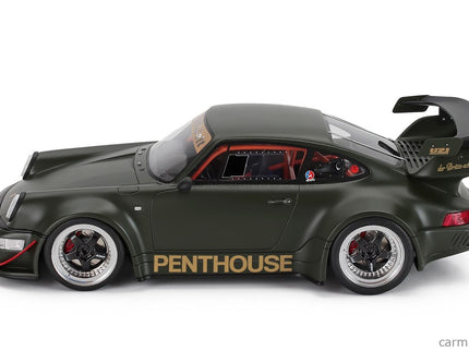 Porsche 911 964 RWB Penthouse Coupe 2008 1:18 GT Spirit zelená