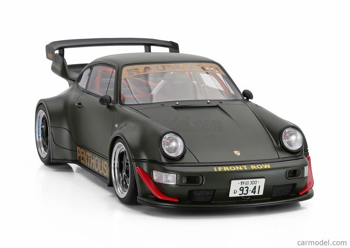Porsche 911 964 RWB Penthouse Coupe 2008 1:18 GT Spirit zelená