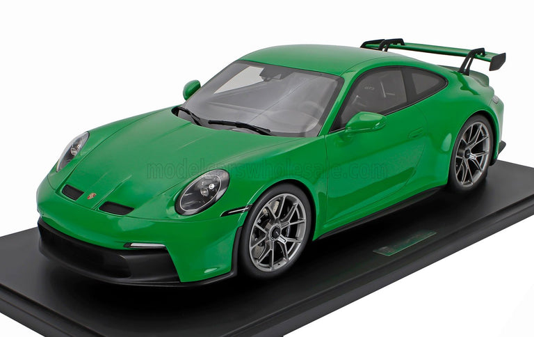 PORSCHE | 911 992 GT3 COUPE 2022 - CON VETRINA - WITH SHOWCASE | GREEN