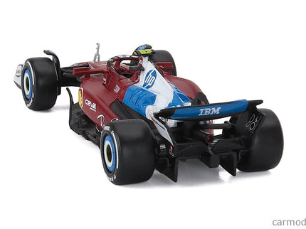 Ferrari F1 SF-25 Team Scuderia Ferrari HP N°44 Miami GP 2025 Lewis Hamilton 1:43 Bburago červená biela modrá
