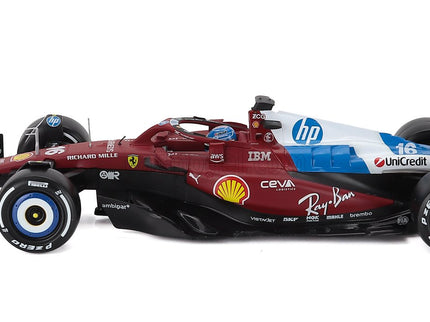 Ferrari F1 SF-25 Team Scuderia Ferrari N°16 Miami GP 2025 Charles Leclerc 1:18 Bburago červená biela modrá