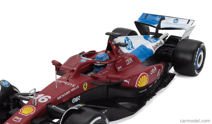 Ferrari F1 SF-25 Team Scuderia Ferrari N°16 Miami GP 2025 Charles Leclerc 1:18 Bburago červená biela modrá