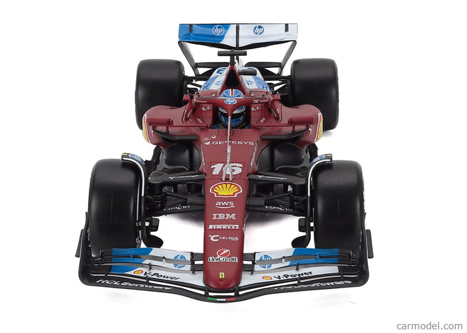 Ferrari F1 SF-25 Team Scuderia Ferrari N°16 Miami GP 2025 Charles Leclerc 1:18 Bburago červená biela modrá