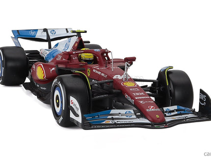 Ferrari F1 SF-25 Team Scuderia Ferrari HP N°44 Miami GP 2025 Lewis Hamilton 1:18 Bburago červená biela modrá