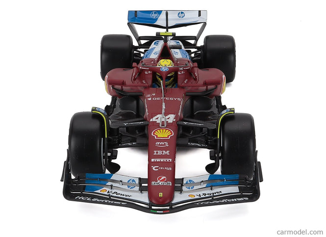 Ferrari F1 SF-25 Team Scuderia Ferrari HP N°44 Miami GP 2025 Lewis Hamilton 1:18 Bburago červená biela modrá