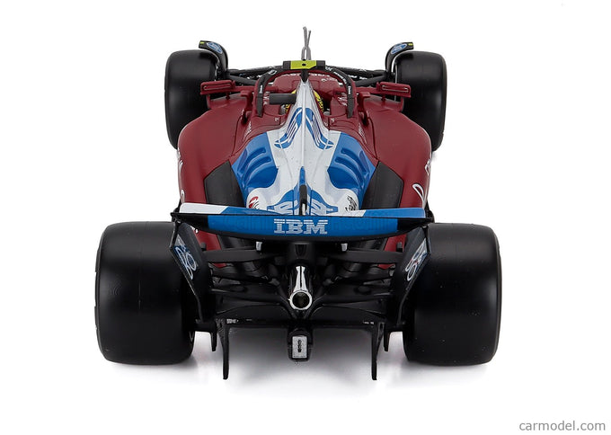 Ferrari F1 SF-25 Team Scuderia Ferrari HP N°44 Miami GP 2025 Lewis Hamilton 1:18 Bburago červená biela modrá