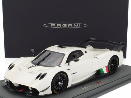 PAGANI | HUAYRA R 2021 - CON VETRINA - WITH SHOWCASE | BIANCO BENNY - WHITE BLACK