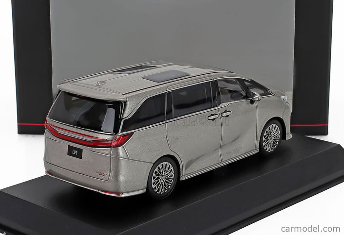 Lexus LM 500H Minibus RHD 2024 1:43 Kyosho Titanium sivá