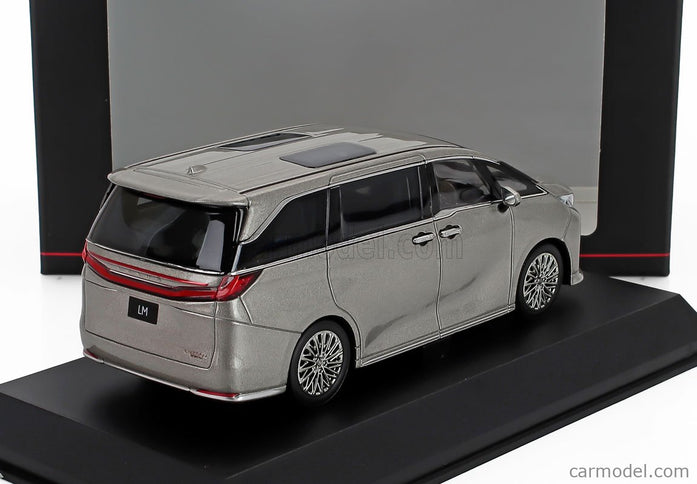 Lexus LM 500H Minibus RHD 2024 1:43 Kyosho Titanium sivá
