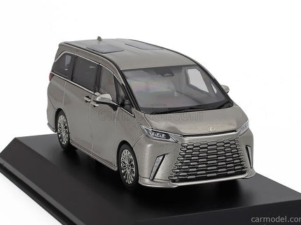 Lexus LM 500H Minibus RHD 2024 1:43 Kyosho Titanium sivá