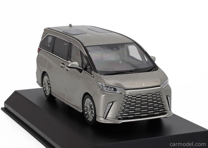 Lexus LM 500H Minibus RHD 2024 1:43 Kyosho Titanium sivá