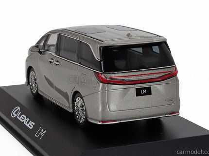 Lexus LM 500H Minibus RHD 2024 1:43 Kyosho Titanium sivá
