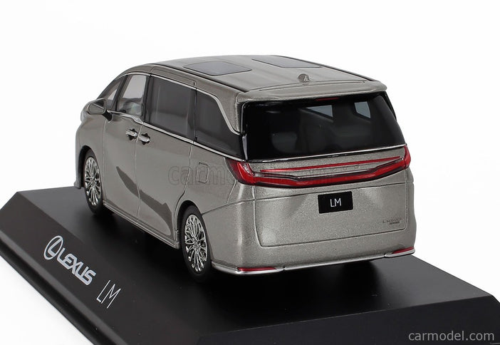 Lexus LM 500H Minibus RHD 2024 1:43 Kyosho Titanium sivá