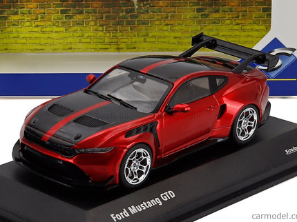 Ford Mustang Gtd 5.2L V8 Coupe 2025 1:43 Solido červená