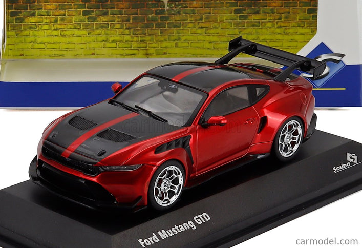 Ford Mustang Gtd 5.2L V8 Coupe 2025 1:43 Solido červená