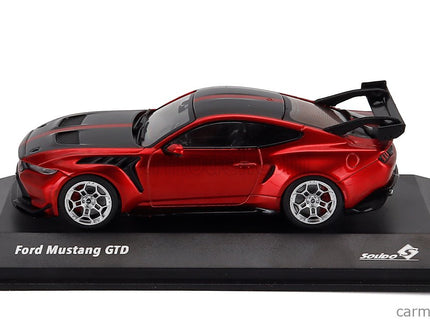 Ford Mustang Gtd 5.2L V8 Coupe 2025 1:43 Solido červená