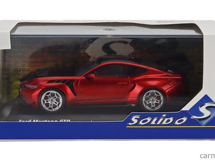 Ford Mustang Gtd 5.2L V8 Coupe 2025 1:43 Solido červená