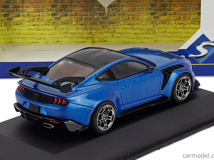 Ford Mustang Gtd 5.2L V8 Coupe 2025 1:43 Solido modrá