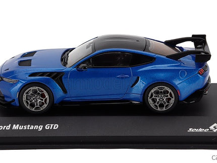 Ford Mustang Gtd 5.2L V8 Coupe 2025 1:43 Solido modrá