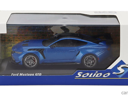 Ford Mustang Gtd 5.2L V8 Coupe 2025 1:43 Solido modrá