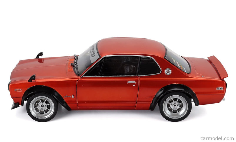 Nissan Skyline (KPGC10) Hakosuka Works 1970 1:18 Solido medená metalická