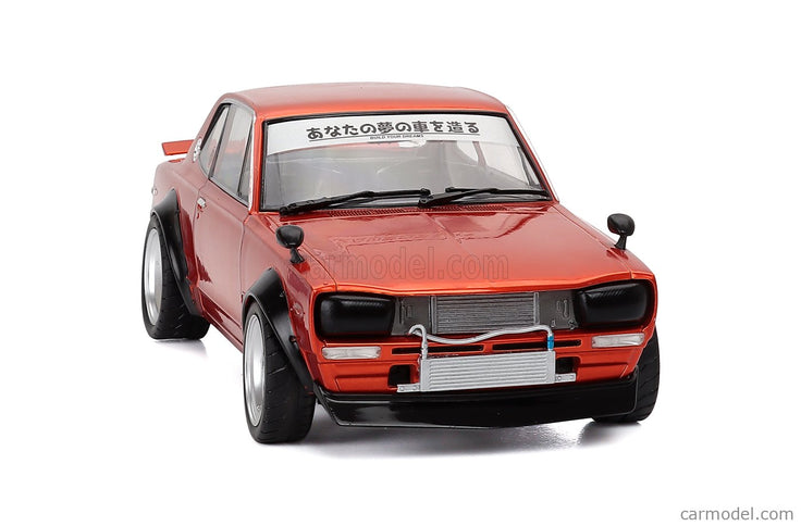 Nissan Skyline (KPGC10) Hakosuka Works 1970 1:18 Solido medená metalická