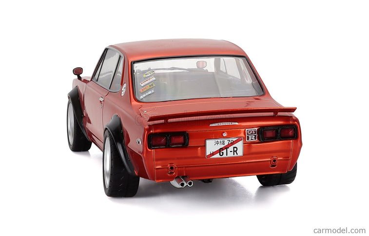 Nissan Skyline (KPGC10) Hakosuka Works 1970 1:18 Solido medená metalická