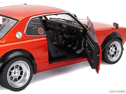Nissan Skyline (KPGC10) Hakosuka Works 1970 1:18 Solido medená metalická