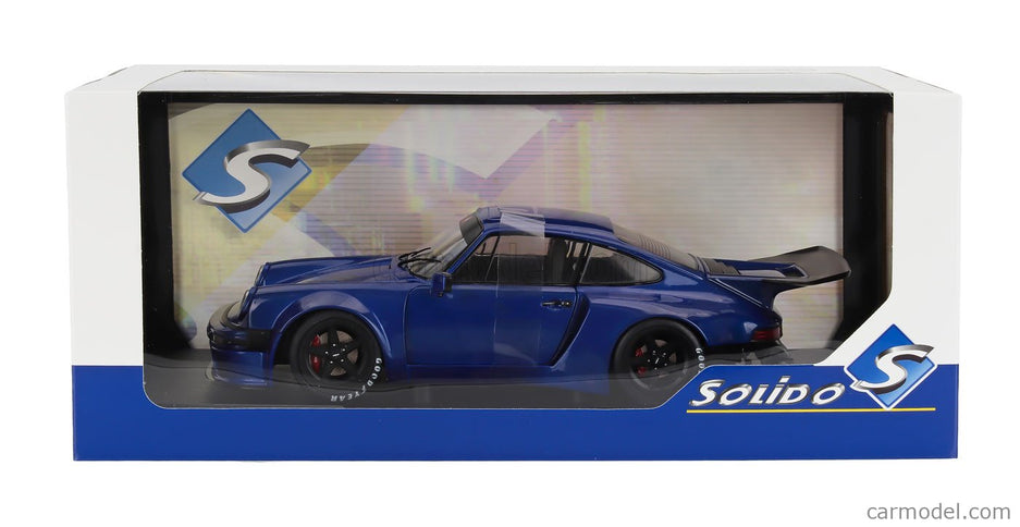 Porsche 911 930 3.0L KS-R Coupe 2022 1:18 Solido modrá