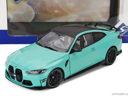 BMW 4-SERIES M4 Coupe Competition (G82) 2025 1:18 Solido tyrkysová