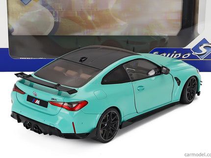 BMW 4-SERIES M4 Coupe Competition (G82) 2025 1:18 Solido tyrkysová