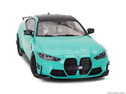BMW 4-SERIES M4 Coupe Competition (G82) 2025 1:18 Solido tyrkysová