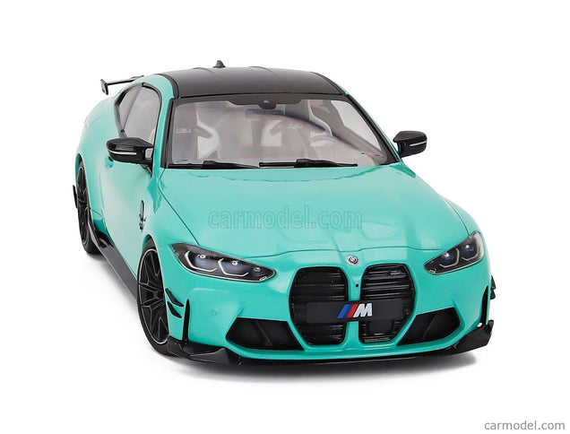 BMW 4-SERIES M4 Coupe Competition (G82) 2025 1:18 Solido tyrkysová