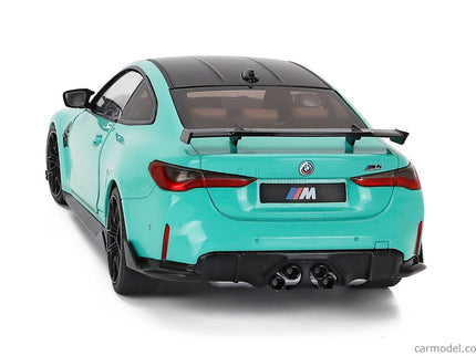 BMW 4-SERIES M4 Coupe Competition (G82) 2025 1:18 Solido tyrkysová