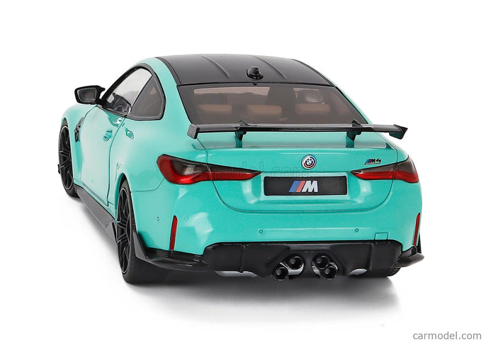BMW 4-SERIES M4 Coupe Competition (G82) 2025 1:18 Solido tyrkysová