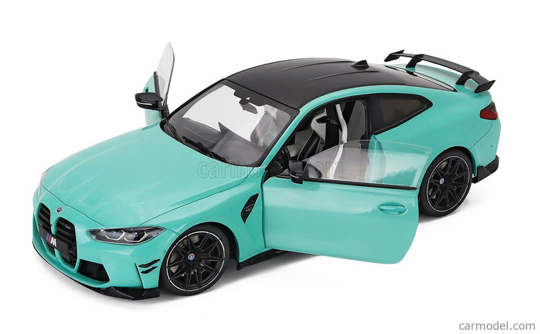 BMW 4-SERIES M4 Coupe Competition (G82) 2025 1:18 Solido tyrkysová