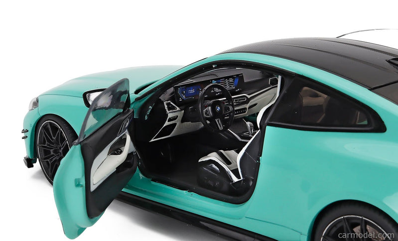 BMW 4-SERIES M4 Coupe Competition (G82) 2025 1:18 Solido tyrkysová